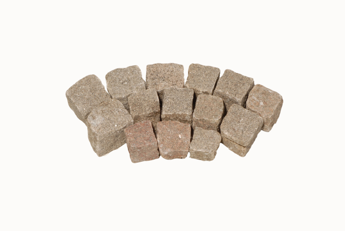 Granit suédois pavés mosaïques neufs