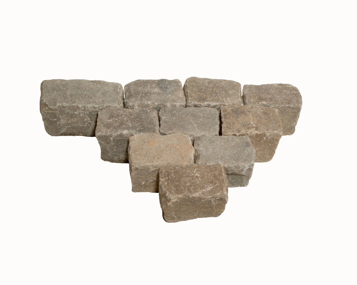 pavés porphyres rectangle réemploi