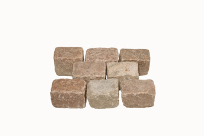 Pavé rectangles en granit suédois de réemploi