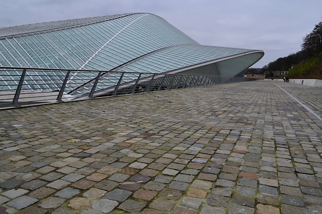 platines grès réemploi - gare des Guillemins